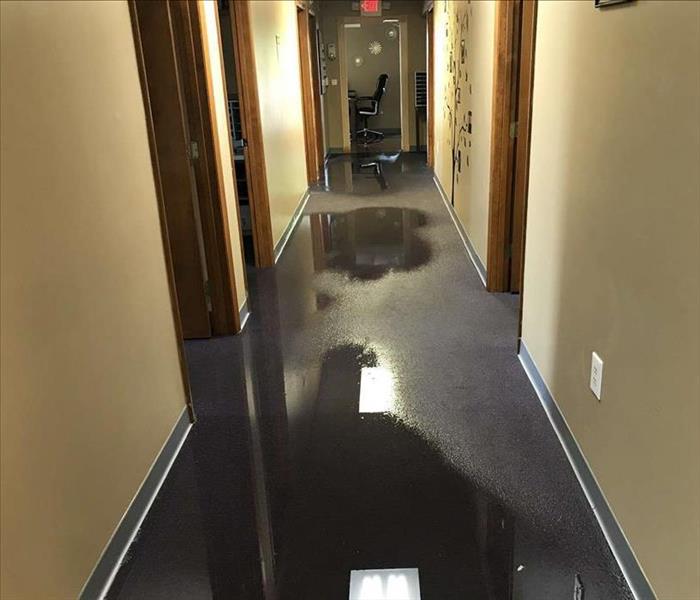 water damage office